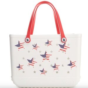 NWT Limited Edition Original Bogg® Bag (largest size) Star Spangled w/star holes